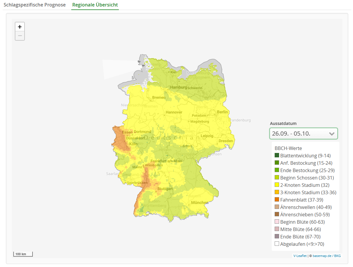 SIMONTO Regionale bersicht